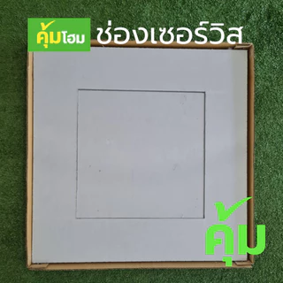 ช่องเซอร์วิส ชนิดแผ่นธรรดา แผ่นทนชื้น ขนาด 30x30, 45x45 และ 60x60 ซม