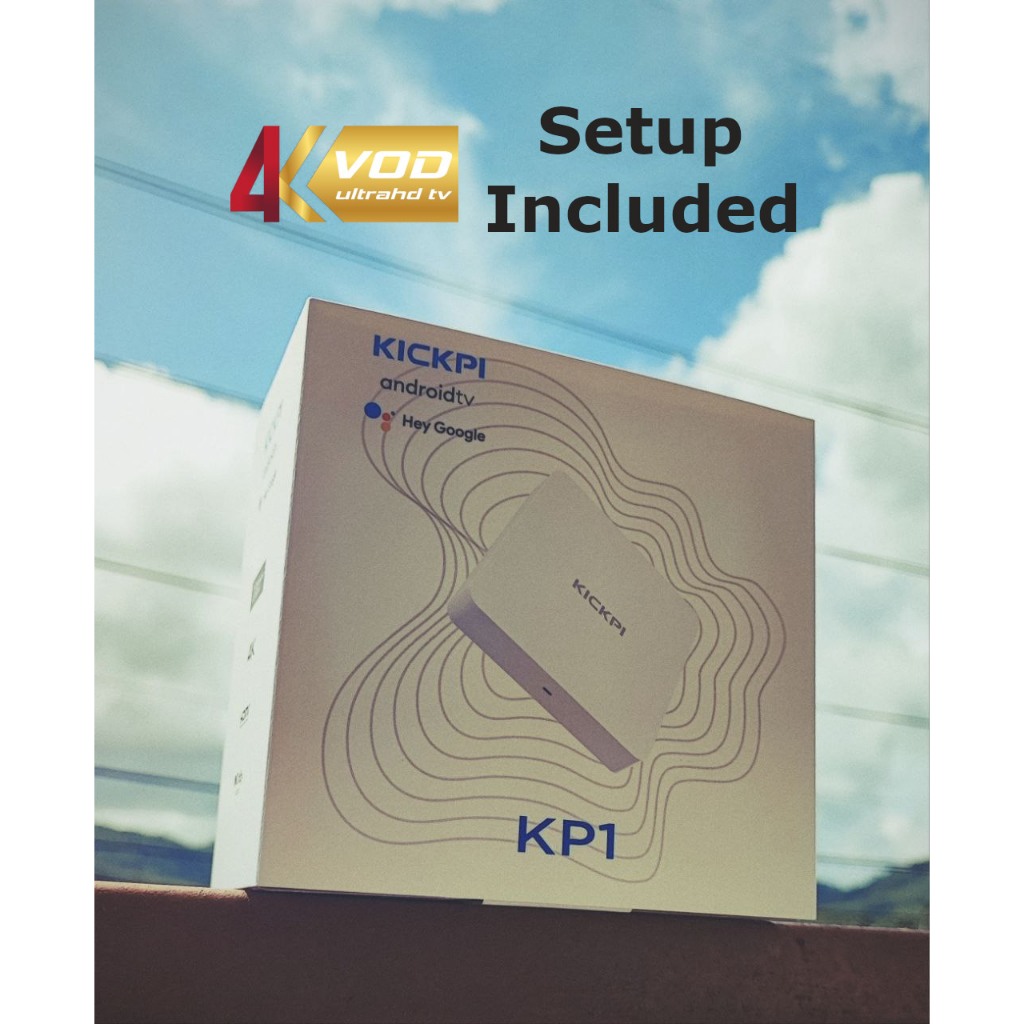 Kickpi KP1 TV Box – Android 12 System | Full Setup | 4K Streaming Ready