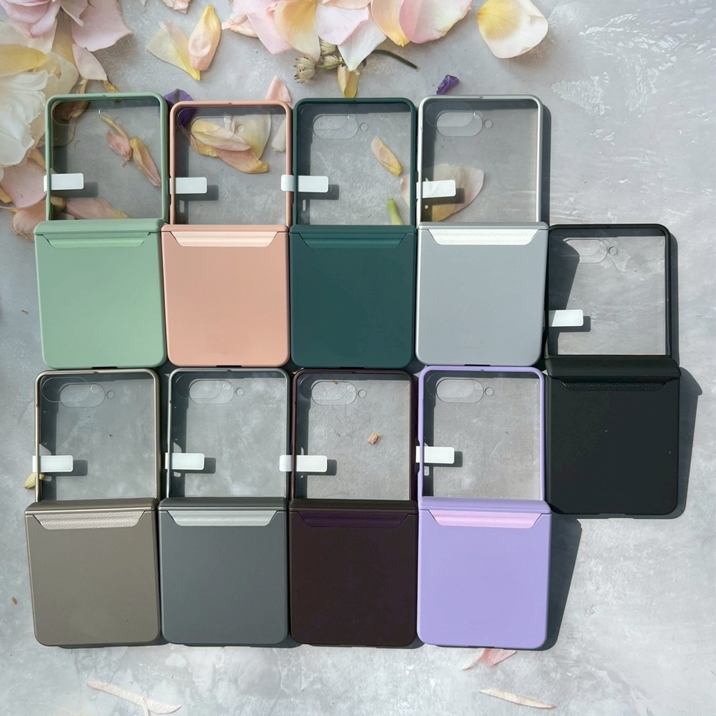 เคส Flip7 Case Magnetic Hinge หุ้มปิดบานพับ บานพับแม่เหล็ก จอมีกระจก