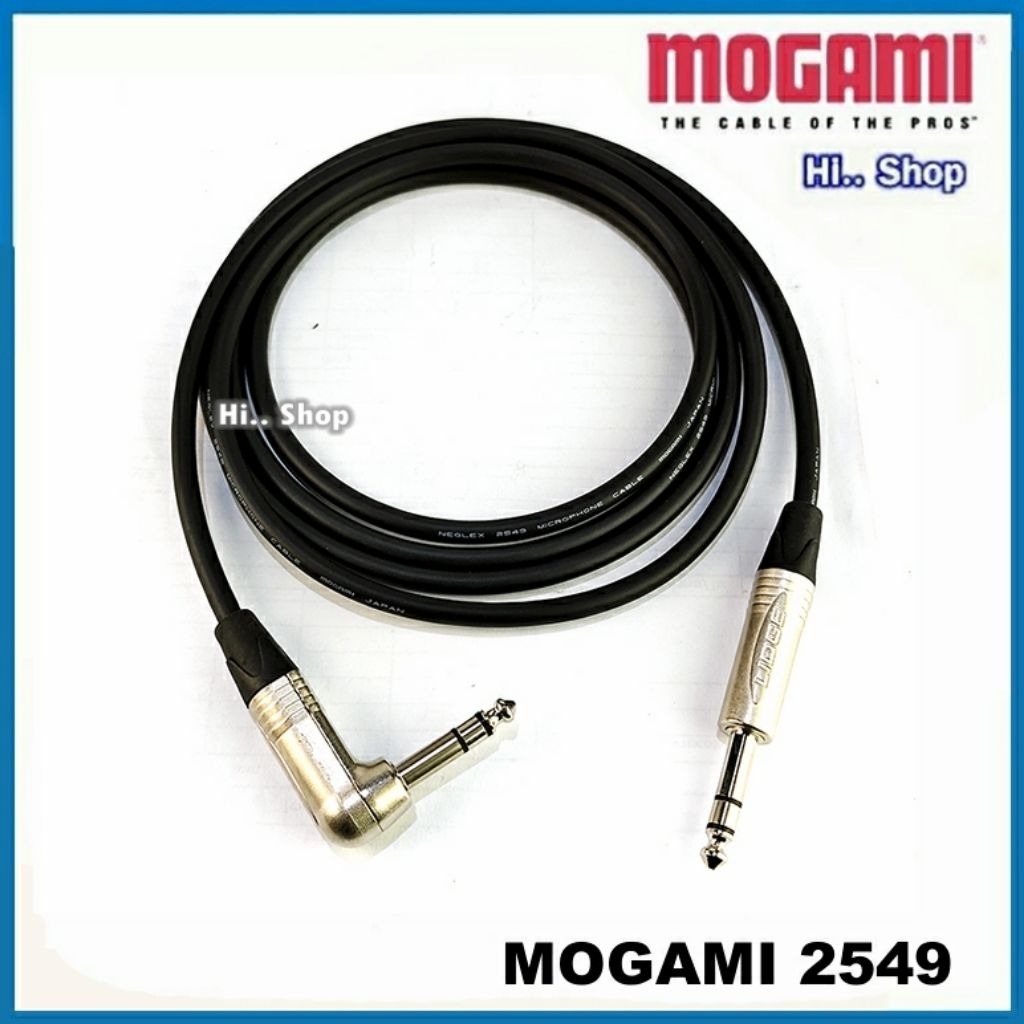 สายTRSงอ -TRSตรง  ใช้สายMOGAMI 2549 /หัวREAN Lidge