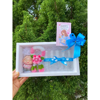 ของขวัญวันแม่มีช่องใส่ธนบัตร5ใบแถมไฟและการ์ด