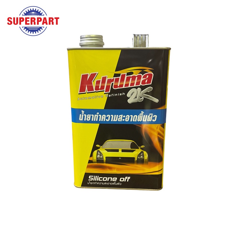 น้ำยาทำความสะอาดพื้นผิว น้ำยาขจัดคราบ Kuruma Silicone off  มีให้เลือก2 ขนาด  ขนาด1L (FGTR-00009), ขนาด 3.5L (FGTR-00008)