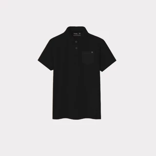 haas เสื้อโปโล Unisex ผู้ชาย ผู้หญิง มีกระเป๋า Signature Polo ปัก "H" SBSQ2177