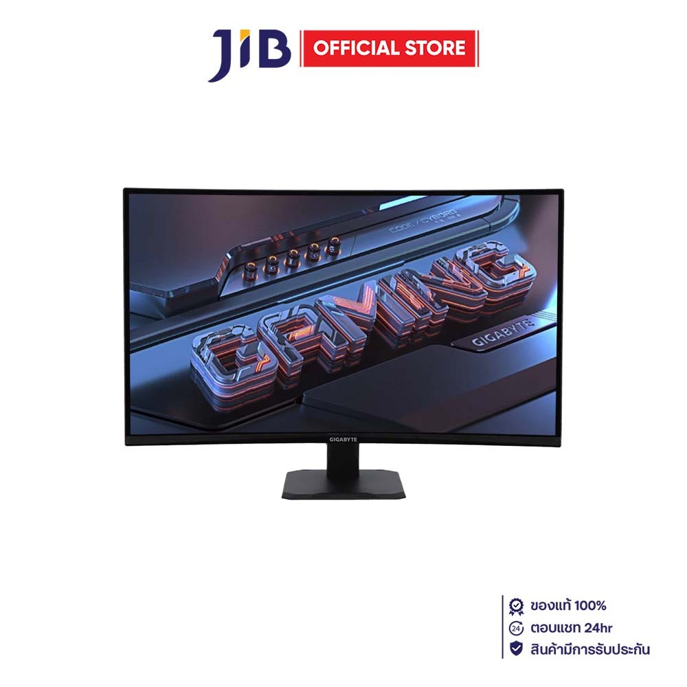 MONITOR (จอมอนิเตอร์) GIGABYTE GS32QCA - 31.5 INCH VA 2K 180Hz CURVED