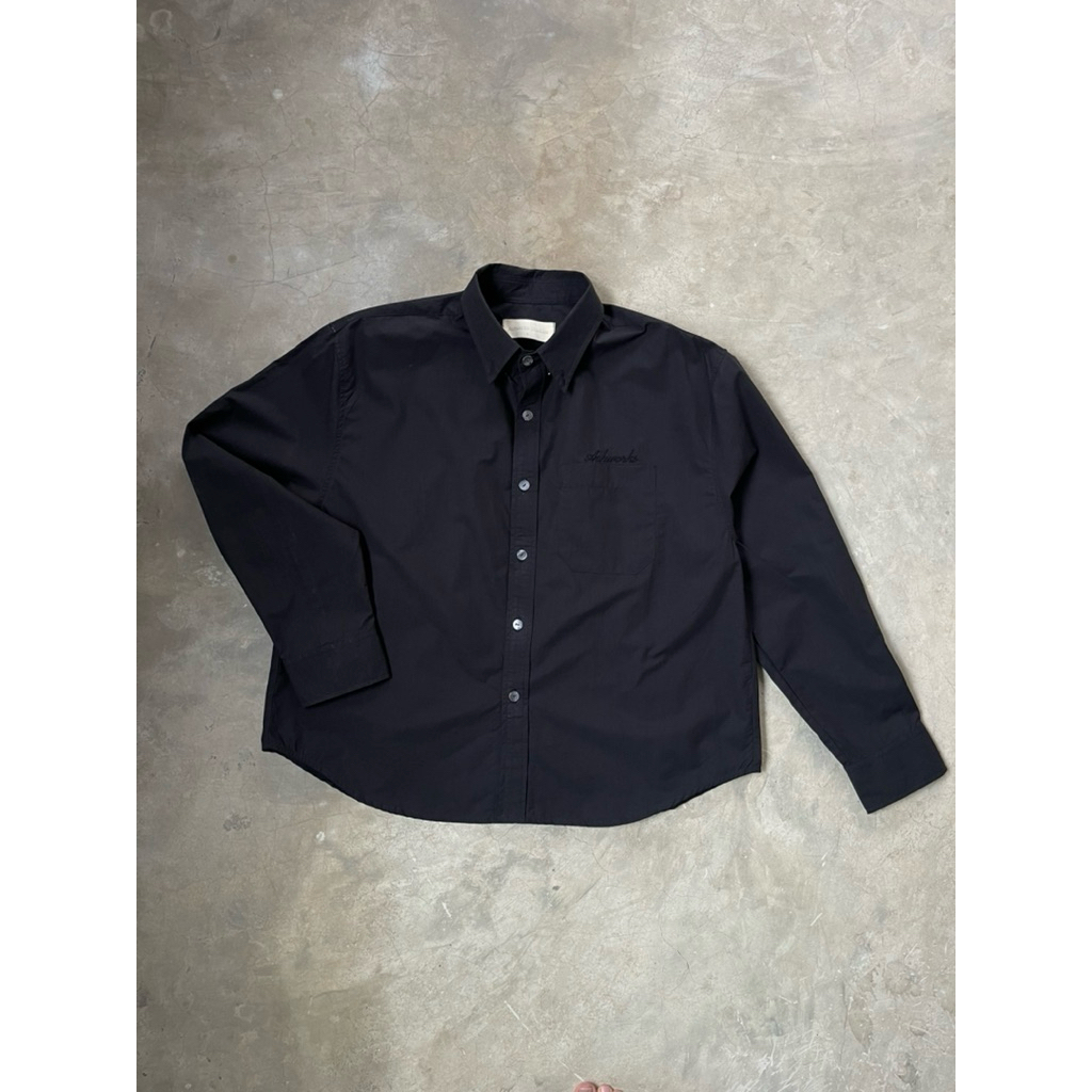 Date night poplin shirt