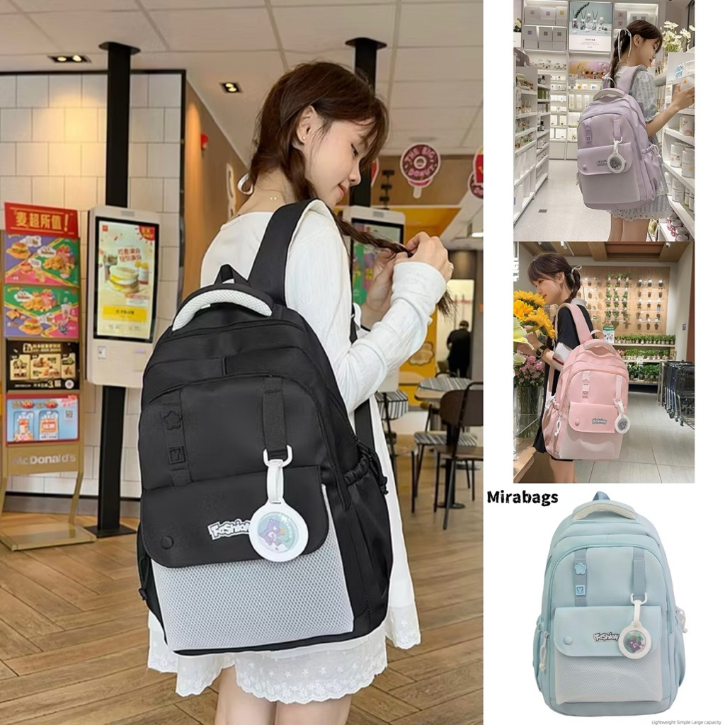 กระเป๋าเป้ผ้า pastel