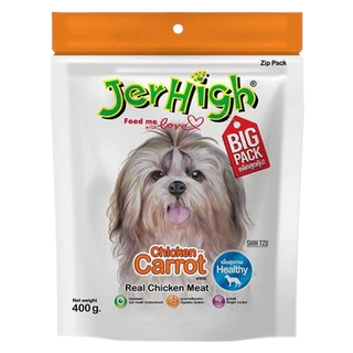 Jerhigh Stick 400g (6 สูตร) เหมาะสำหรับน้องหมาอายุตั้งแต่ 3 เดือนขึ้นไป