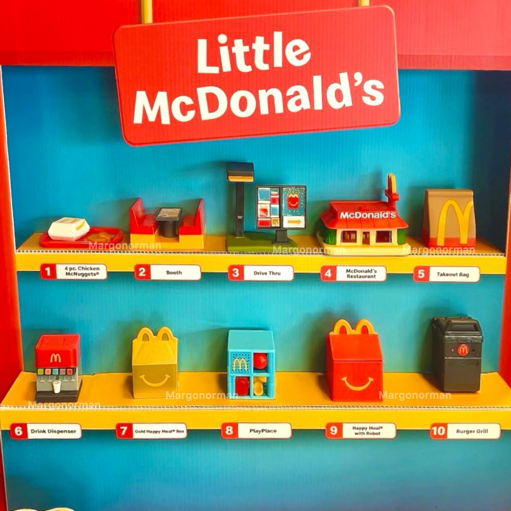 (พร้อมส่ง) ของแมคไทยแท้ 100% Little McDonald’s Happy Meal Limited Edition 2025 ไอเทมจิ๋ว จำนวนจำกัด