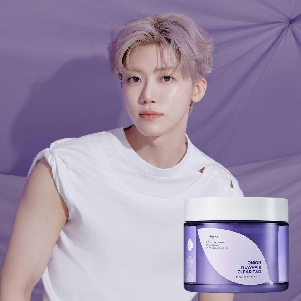 [โทนเนอร์แพดหัวหอม] ISNTREE ONION NEWPAIR CLEAR PAD 60แผ่น [940460F2]