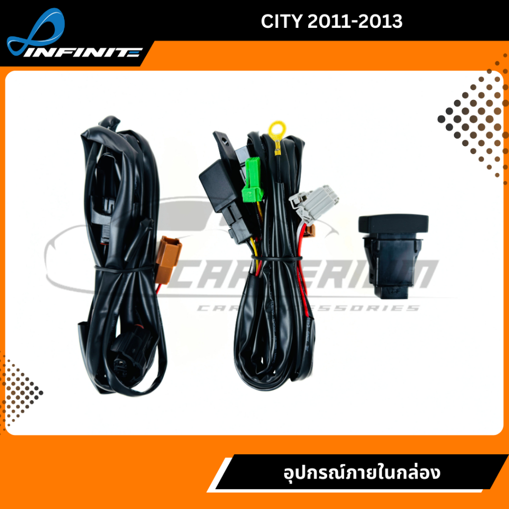 ไฟตัดหมอกซิตี้ HONDA CITY 2011 2012 2013 สปอร์ตไลท์ ทรงห้าง ฮอนด้า spotlight foglamp sportlight - รูปที่ 5