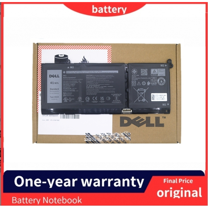 G91J0 Dell Inspiron 15 3320 3520 3420 5510 5410 3515 3511 แบตเตอรี่ G91J0