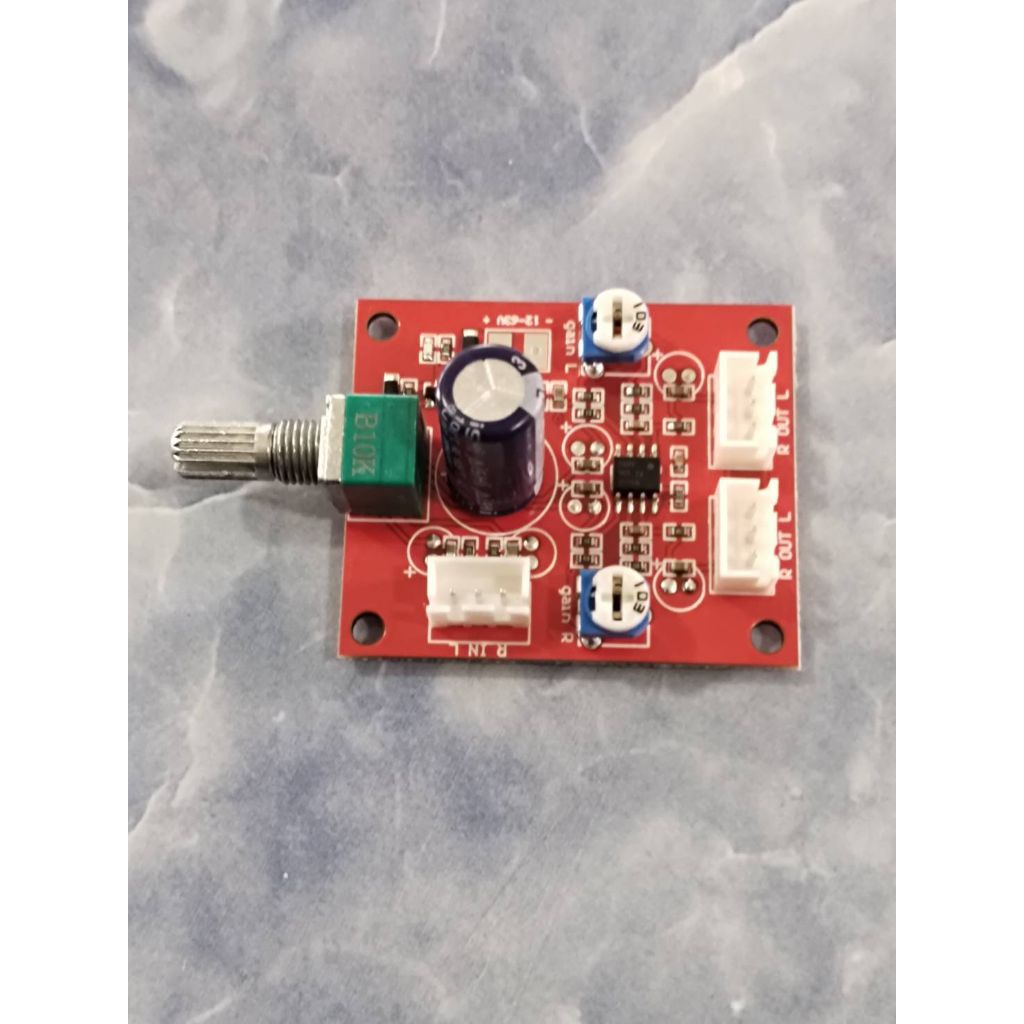 บูสเตอร์ขยายสัญญาน สำหรับลำโพงบลูทูธ NE5532 แท้