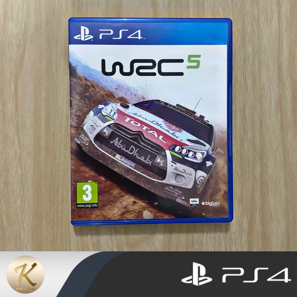 แผ่นเกมส์ PS4 : WRC 5📍English (มือ2) สินค้าพร้อมจัดส่ง