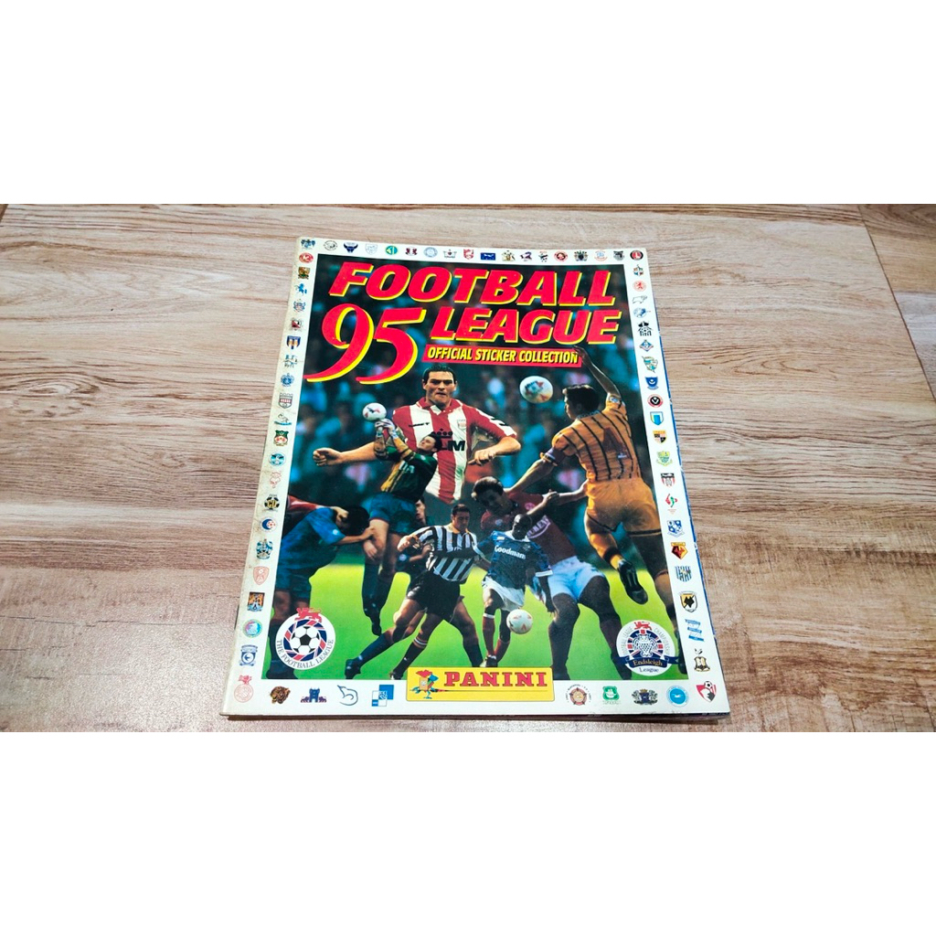 สมุดสะสมสติกเกอร์ panini 1995