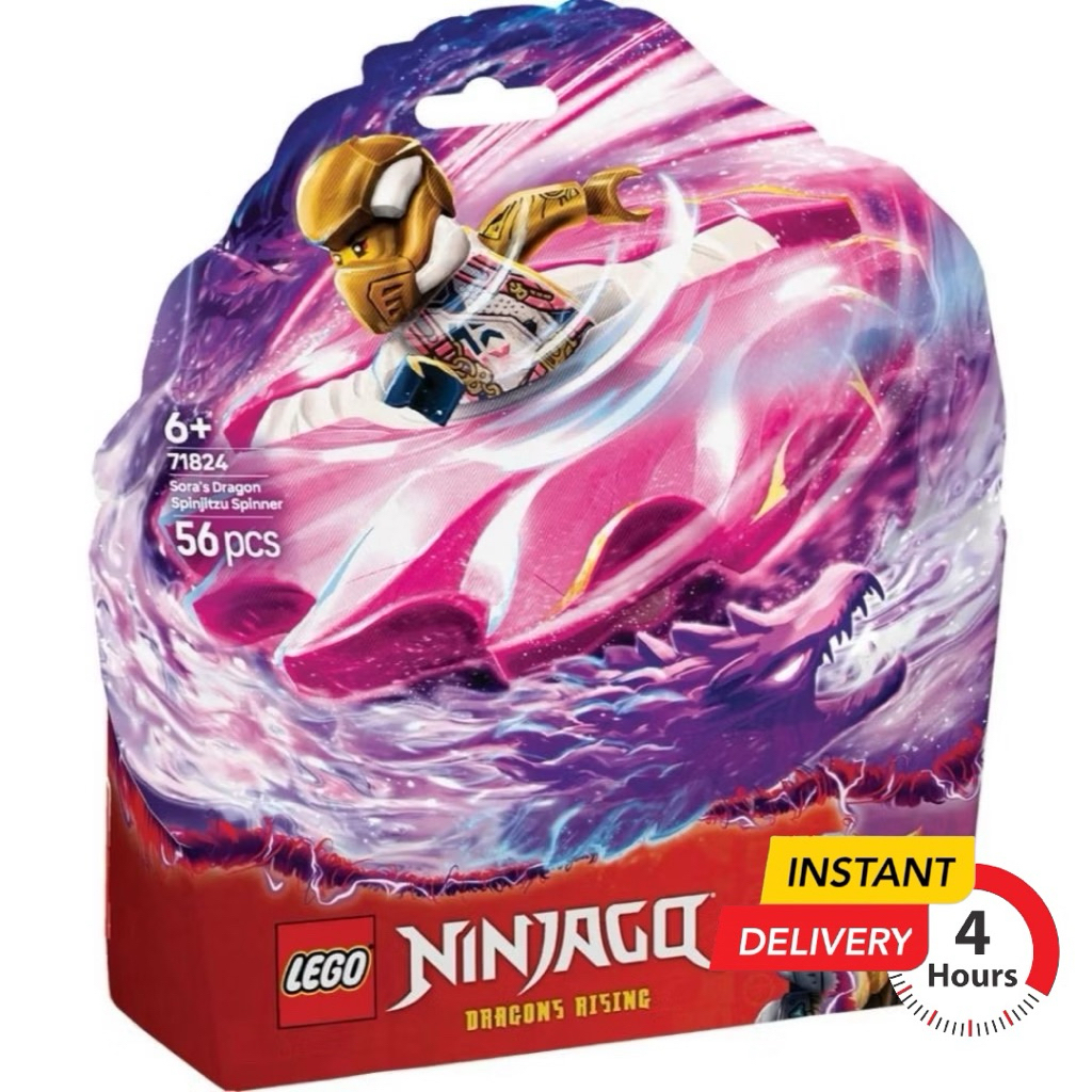 (ส่งด่วนได้) LEGO® NINJAGO® 71824 Sora’s Dragon Spinjitzu Spinner