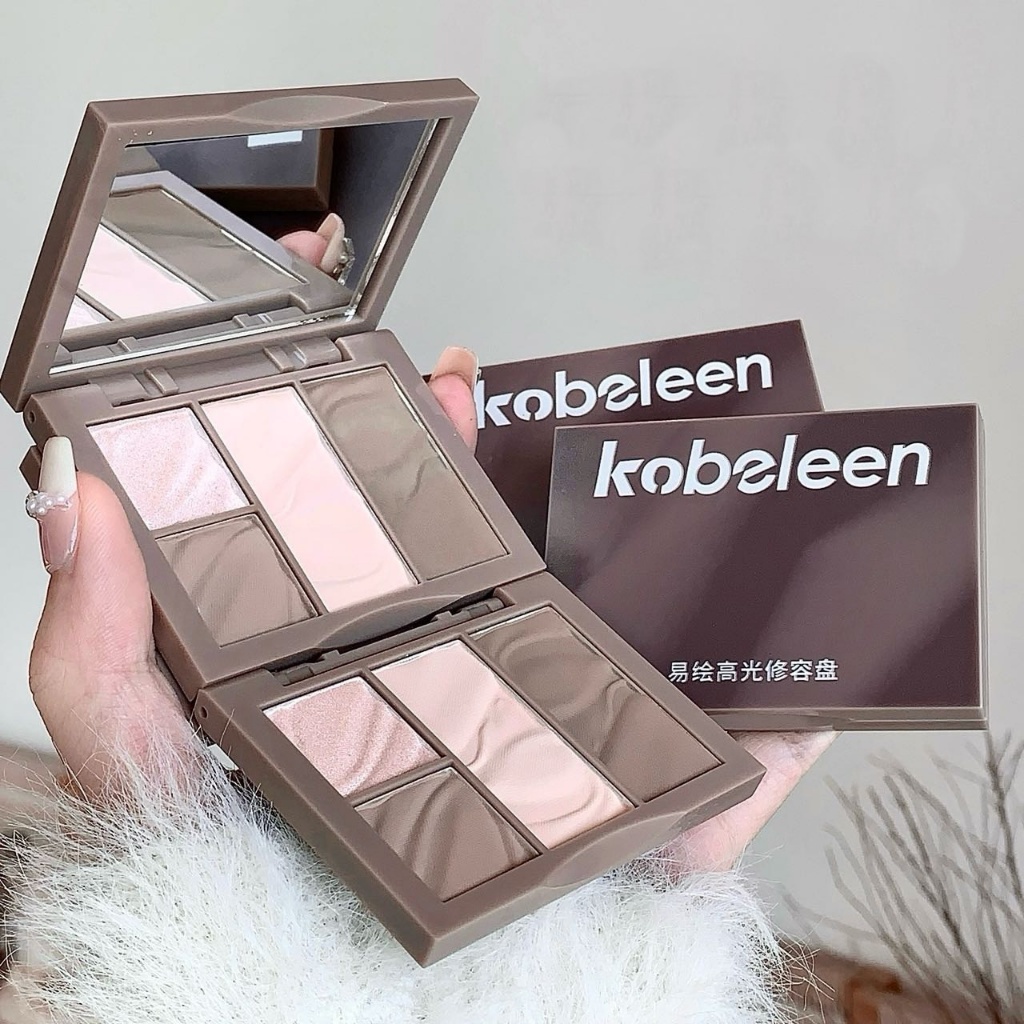 BL017-42 พาเลทคอนทัวร์ ไฮไลท์เนื้อแมท Kobeleen Makeup แต่งหน้า