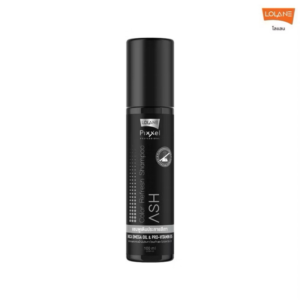 Lolane Refresh Shampoo Ash 100ml โลแลน พิกเซล คัลเลอร์ รีเฟรช แชมพู สีเทา