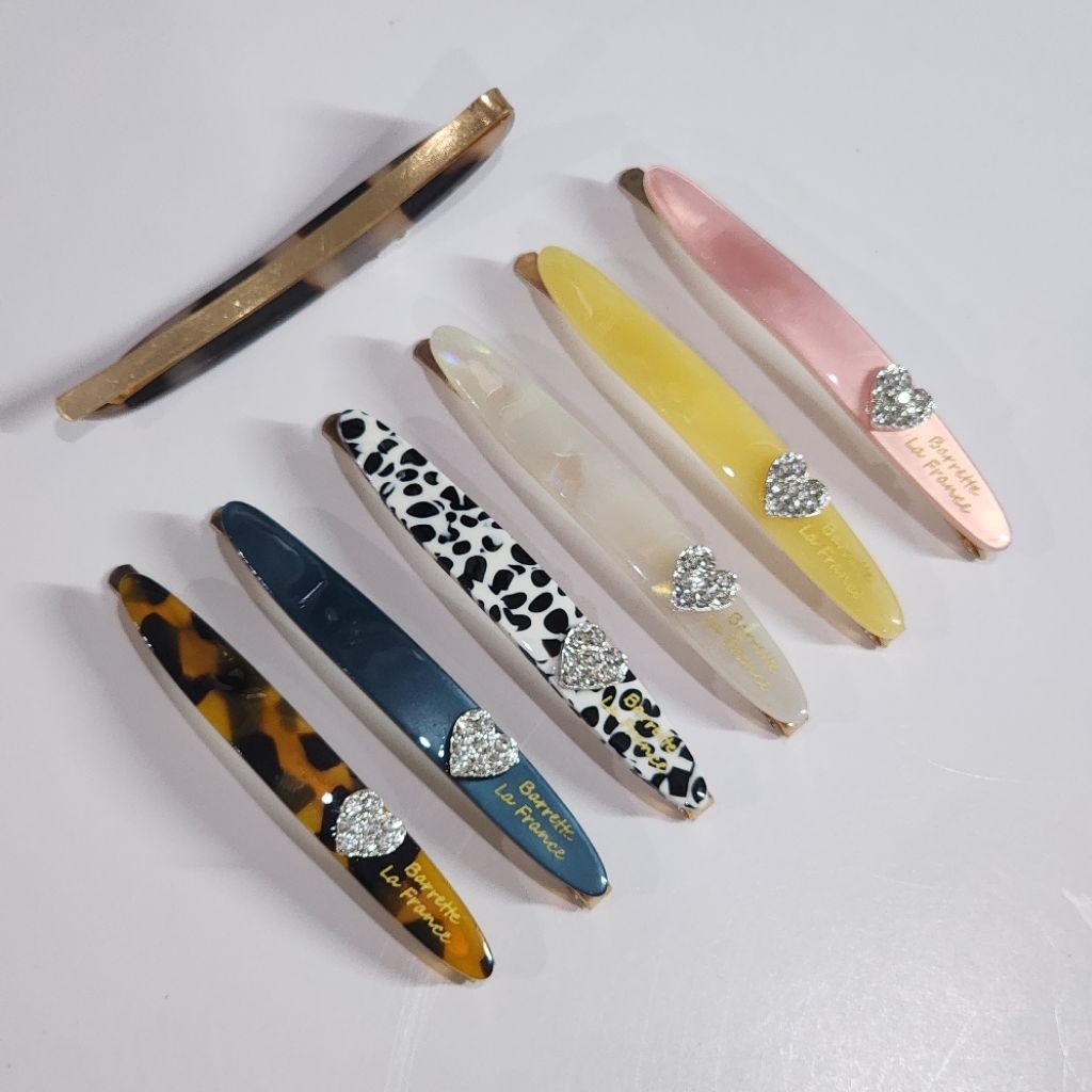 พร้อมส่ง🛵 [1คู่] 🌼 กิ๊บหนีบข้าง  ทรงเรียว หลายสไตล์