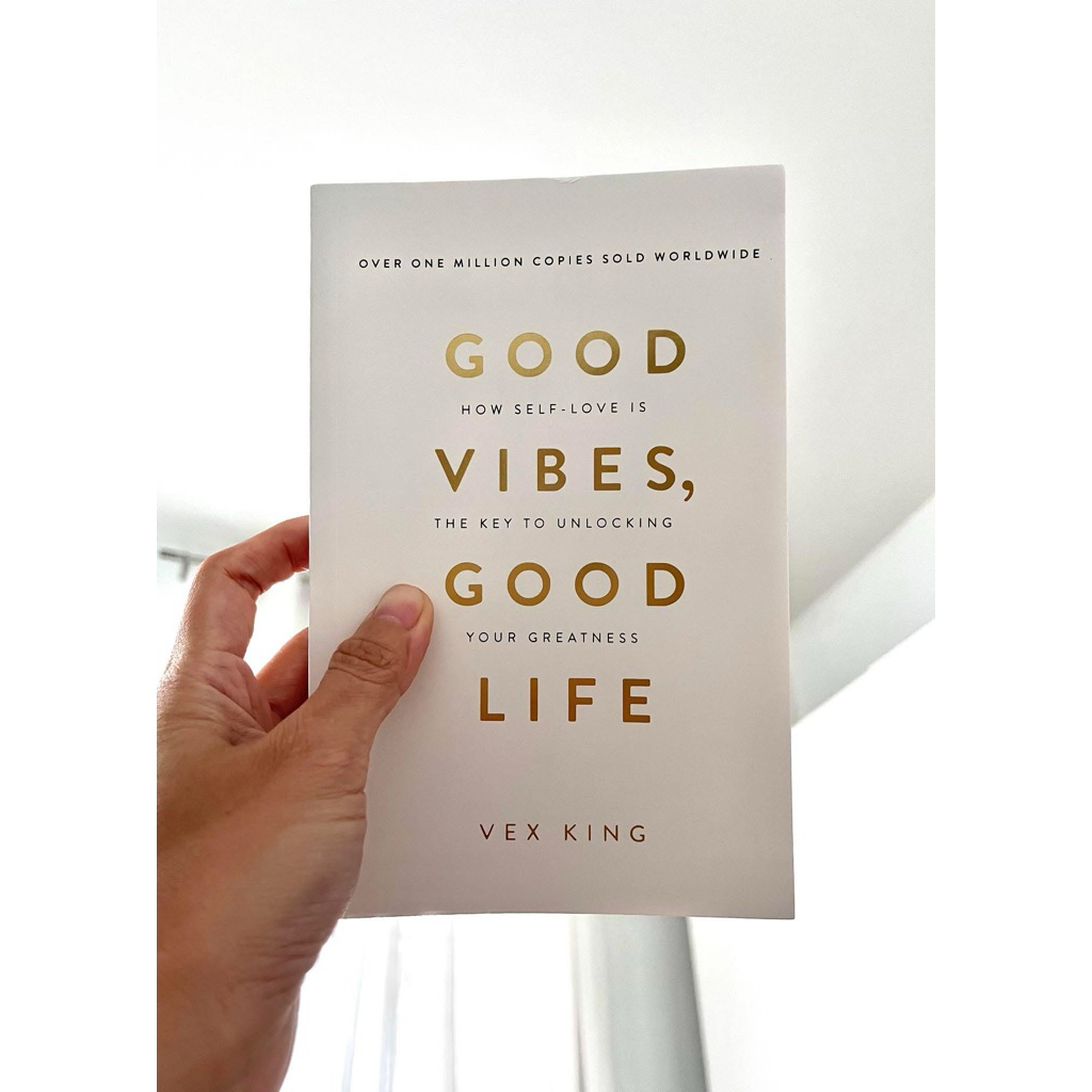 หนังสือภาษาอังกฤษ good vibes, good life มือหนึ่ง