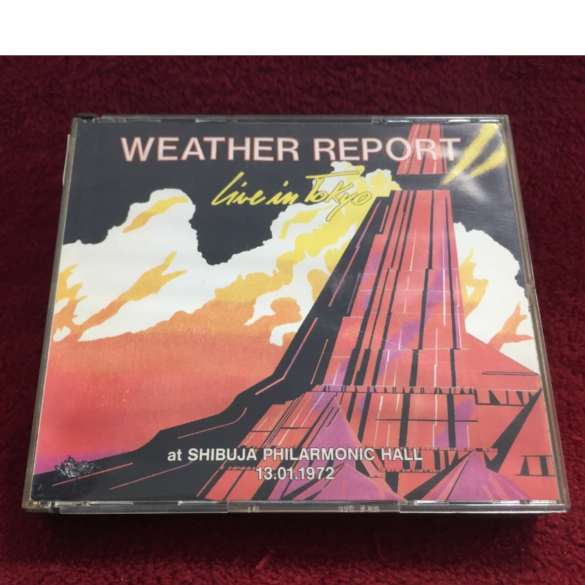 2CD Weather Report - Live In Tokyo สภาพตามปก BA18-2