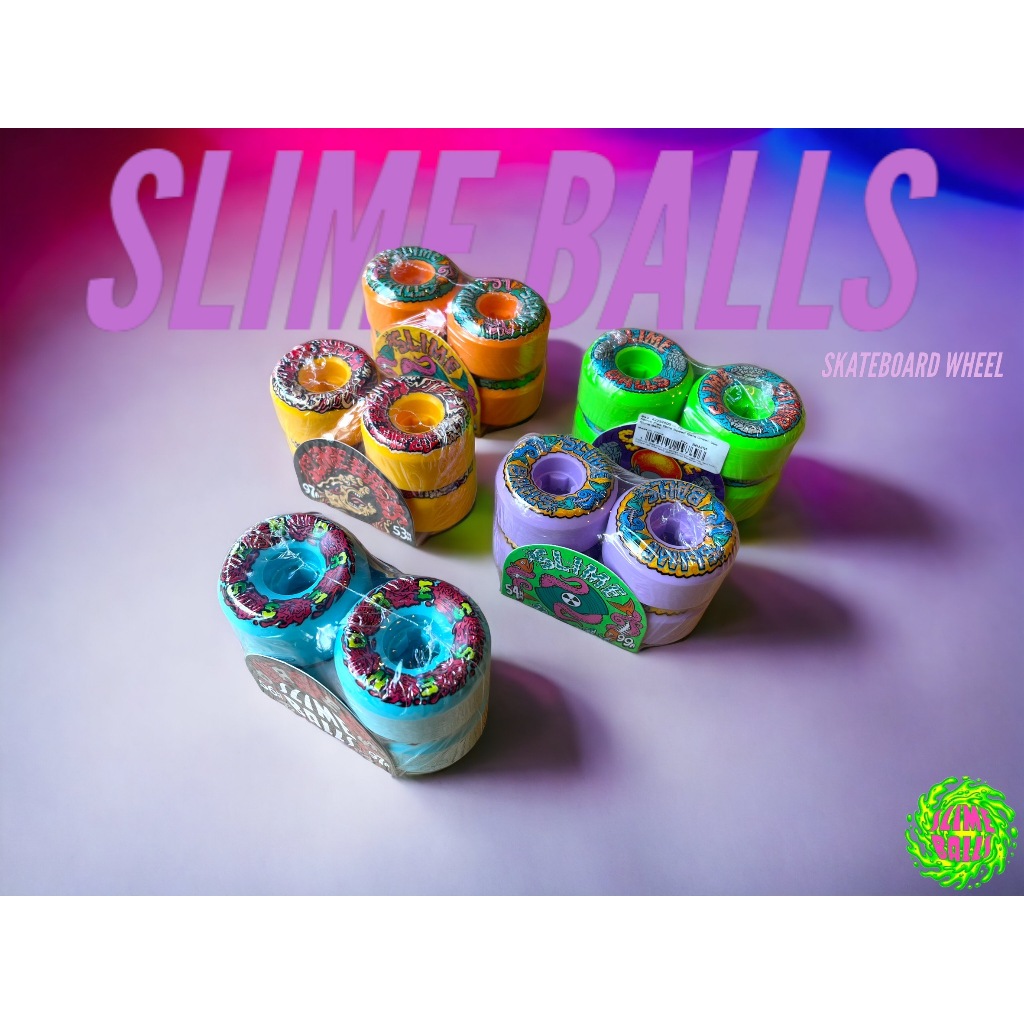 Slime Balls Skateboard Wheel | ล้อสเก็ตบอร์ด Skateboard [สินค้าพร้อมส่งจากไทย ของแท้ 100%]