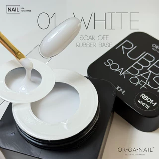 Rubber Base ORGANAIL [พร้อมส่งจากไทย] l รับเบอร์เบส เบสเจลเนื้อหนา มีสีในตัว เบสทำหลังเต่า overlay