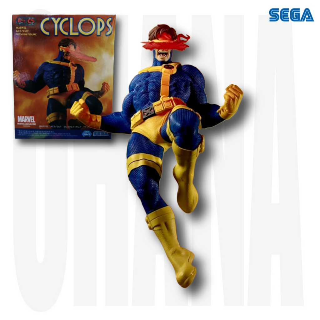 Sega Mavel X-Men Act/Cut Premium Figure -CYCLOPS-