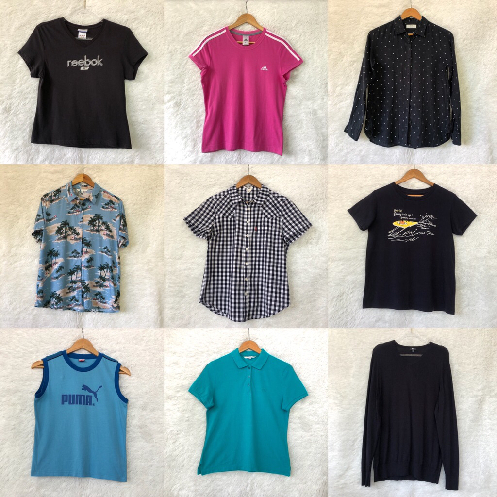 เสื้อผ้าแบรนด์เนม uniqlo  gu h&m อัพเดท(04/11/68)