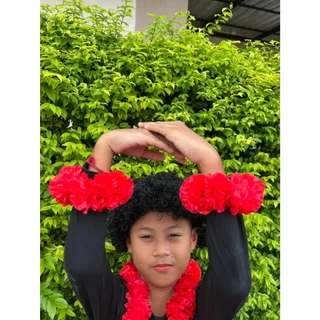 ชุดมาลัยเจ้าเงาะ เลือกแยกได้เลย เงาะป่า เจ้าเงาะ ชุดมาลัยวันภาษาไทย มาลัยเงาะป่าตัวละครภาษาไทย