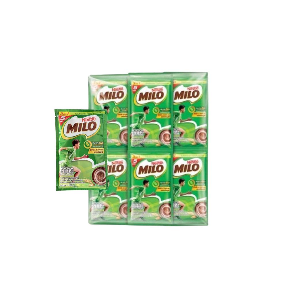 ไมโล3in1 ขนาด18กรัม มอลต์บาร์เลย์