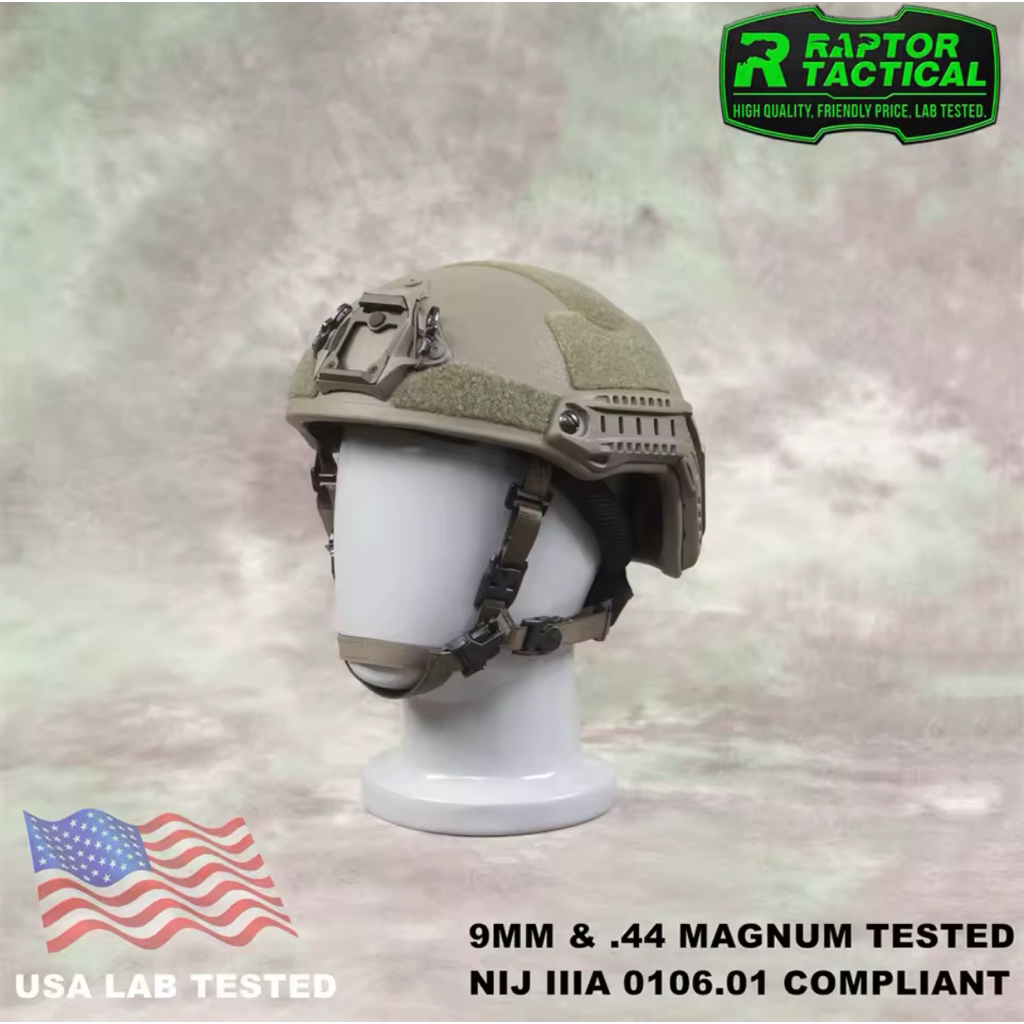 Raptor Fast หมวกฟาส 3A (ไม่ใช่หมวกตัด)