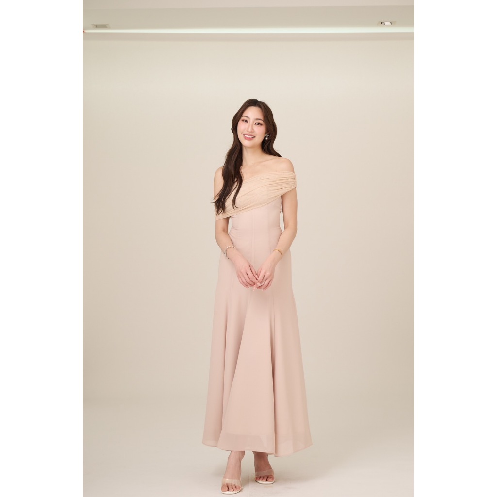 Firrr-Ploy dress-ชุดใส่เที่ยว ชุดออกงาน เดรสออกงาน ชุดเพื่อนเจ้าสาว รูปที่ 4