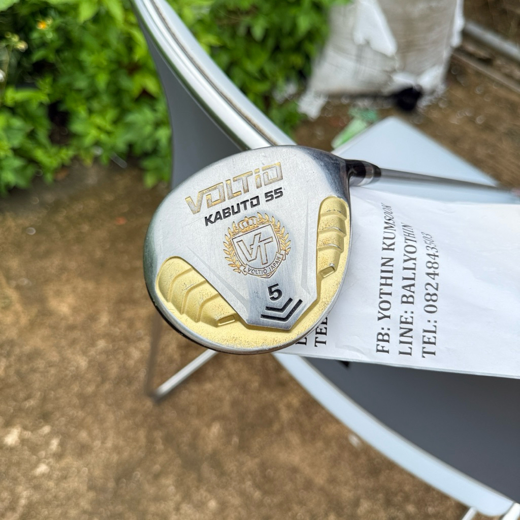 หัวไม้ FW5 VOLTIO KABUTO 55 ก้าน SPEEDER 588 FLEX SR มือสองญี่ปุ่น