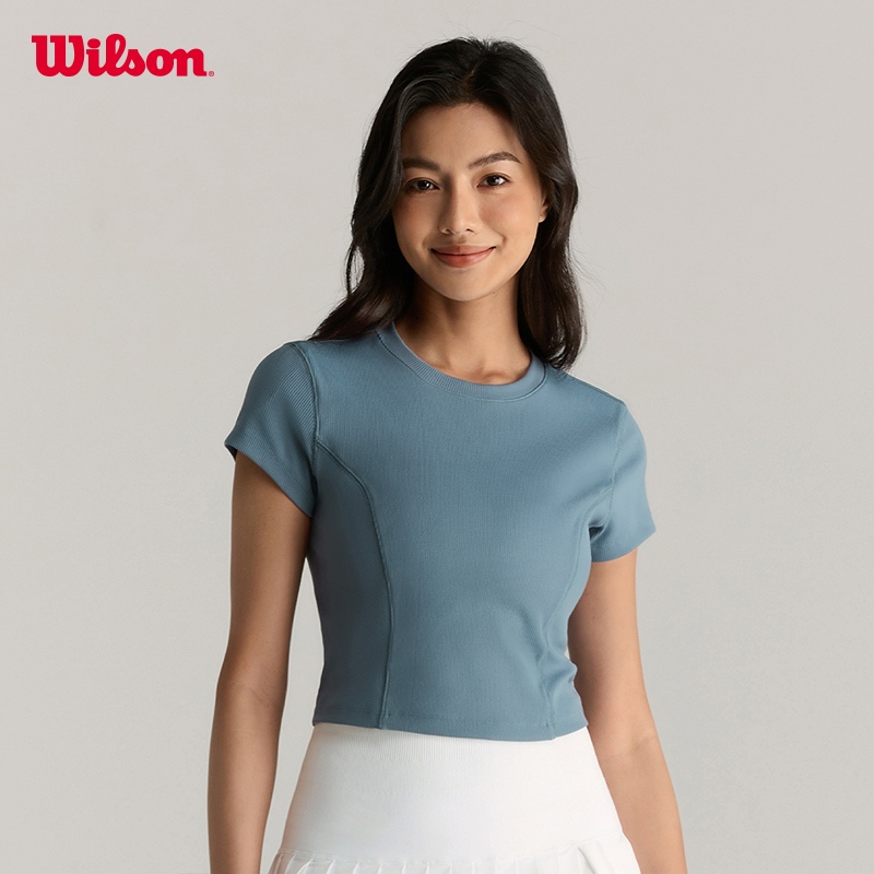Wilson Women BALL SENSE SS TEE WW20084512BUQ Official Store