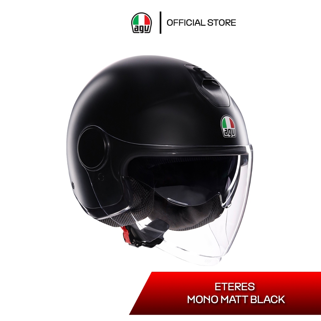 หมวกกันน็อค AGV ETERES / MONO MATT BLACK