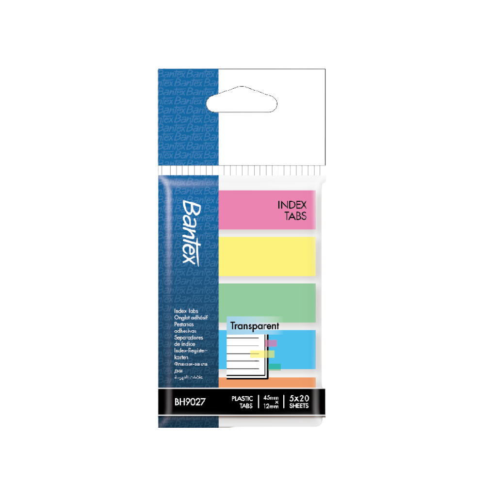 Deli กระดาษข้อความ โพสอิทแบบมีกาว กระดาษโน๊ต 1กล่องมีหลายสี หลายขนาด Note paper