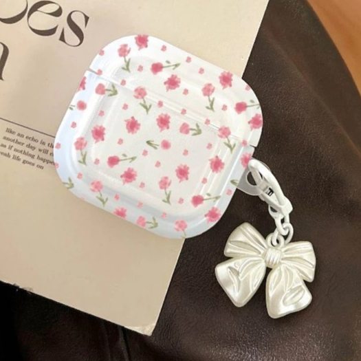 🎀ส่งจากไท🎀เคส Airpods 4 3 2 1 Soft Case Airpods pro ดอกไม้ แฟชั่น การป้องกันการตก Airpod gen 3 2025 TPU Case