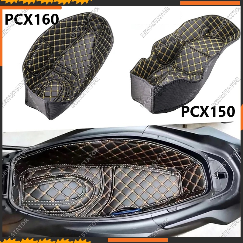 🔥เบาะนั่งถังสำหรับมอเตอร์ไซค์ฮอนด้าHONDA PCX160/ADV150ที่นั่งบาร์เรลซับช่องเก็บหนังอุปกรณ์เสริมดัดแปลง