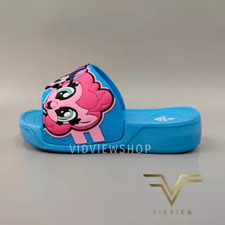 VIDVIEW มีส่งด่วน รองเท้าแตะเด็กหญิง Adda 35D01 แบบสวม ลายม้าโพนี่ ลิขสิทธิ์แท้ ไซส์ 25-35