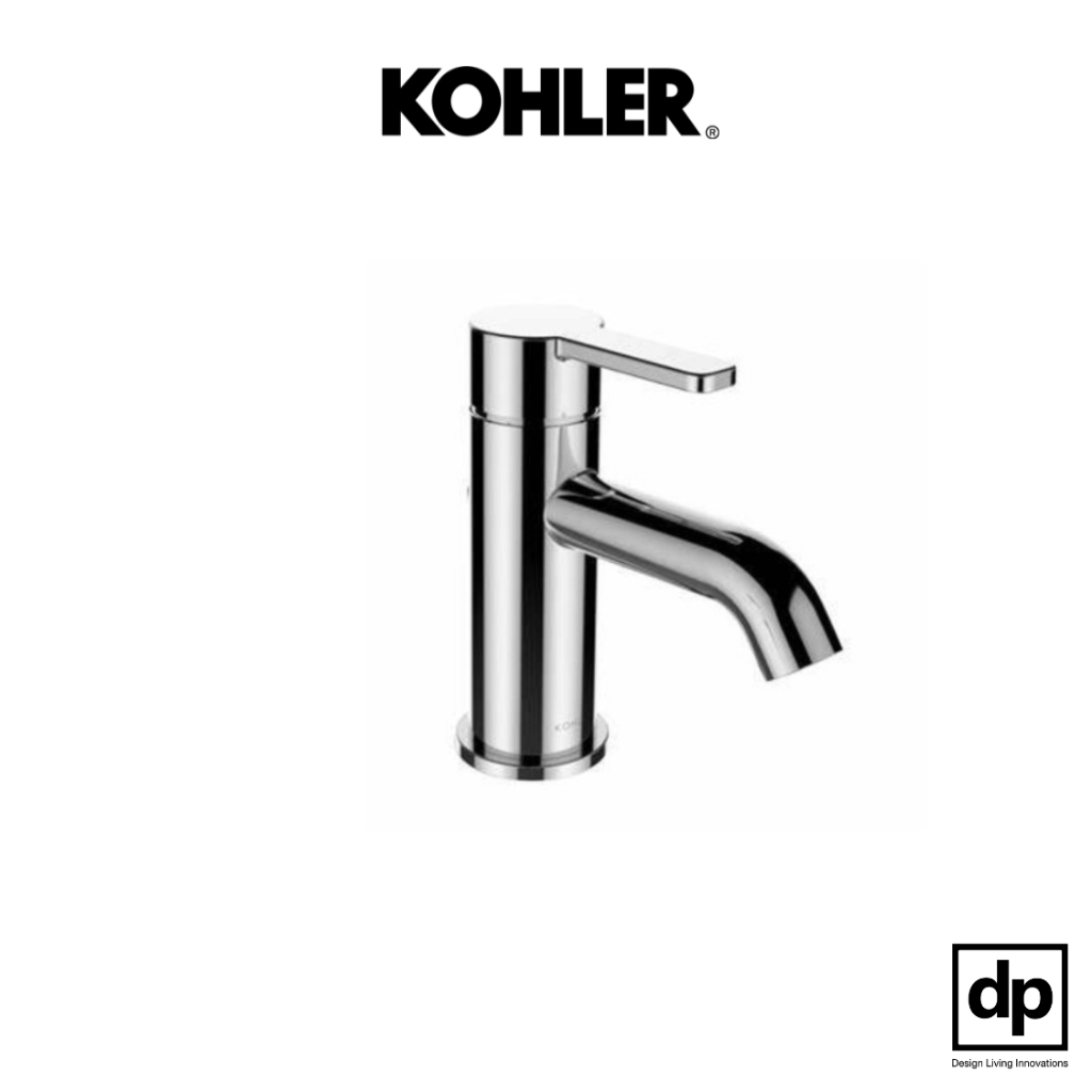 KOHLER Atom  ก๊อกอ่างล้างหน้า แบบเดี่ยวอ่างล้างหน้าแบบก้านโยก รุ่นอะตอม K-30447T-4CD-CP