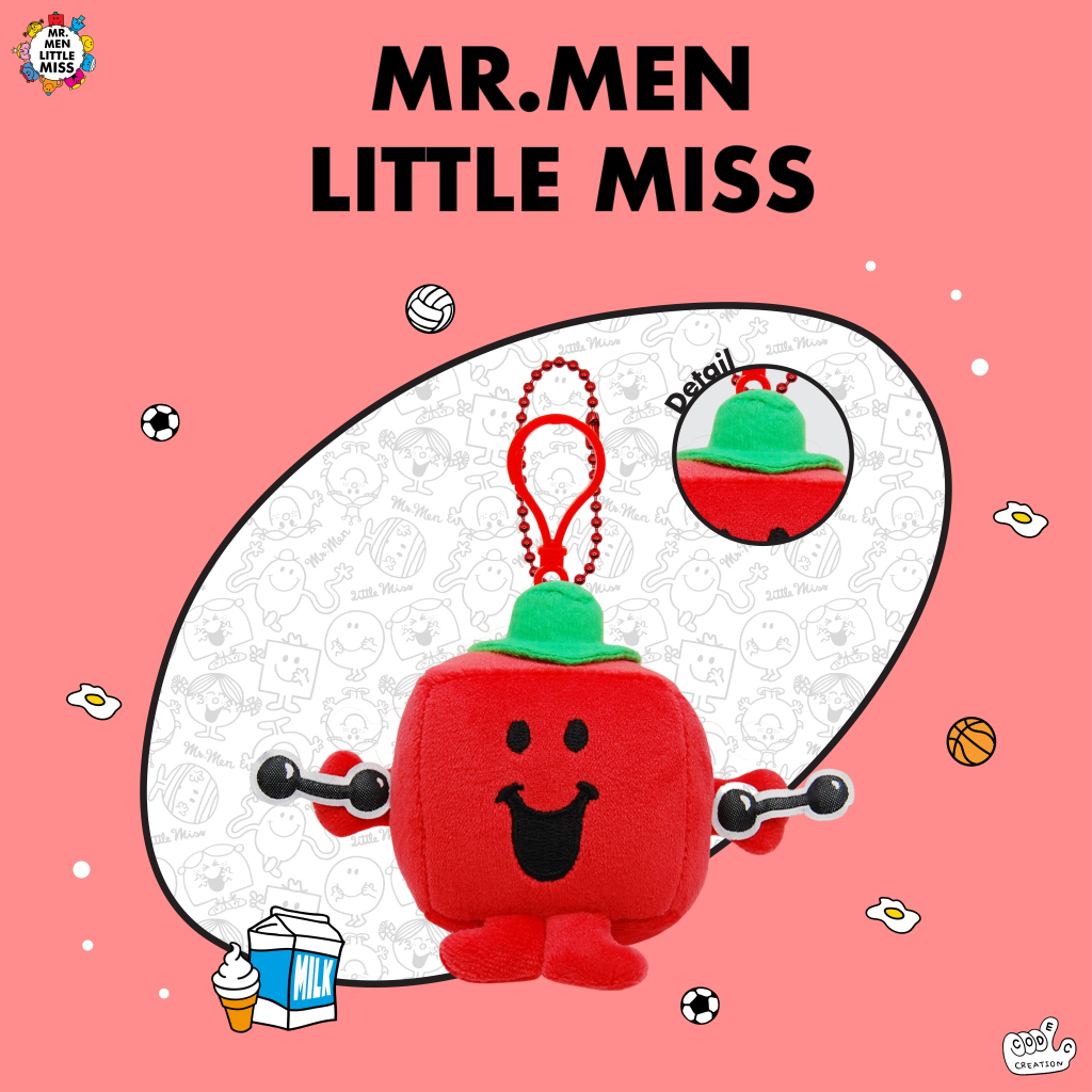 พวงกุญแจ Mr.Strong (Mr.men and Little miss)