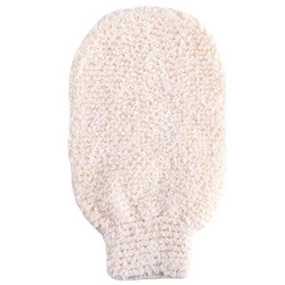 ถุงมือขัดผิวผลิตจากใยไผ่ธรรมชาติ ขจัดเซลล์ผิวที่ตายแล้วและสิ…