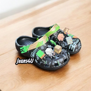 รองเท้าแตะของเด็ก แบบสวม รุ่นคลาสสิกลายใหม่ ลาย Cartoon สวยม…