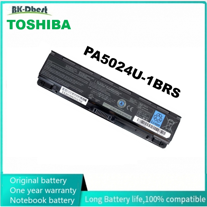 แบตเตอรี่ Hzhsd สำหรับ Toshiba PA5024U-1BRS C850 L870 M840 M805 C855 L805 แบตเตอรี่แล็ปท็อป แบตเตอรี
