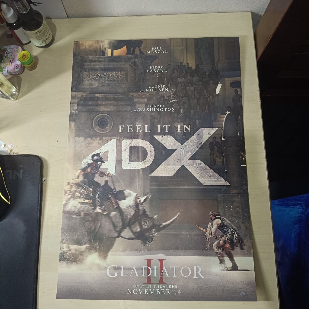 โปสเตอร์หนัง 4DX Poster Gladiator II