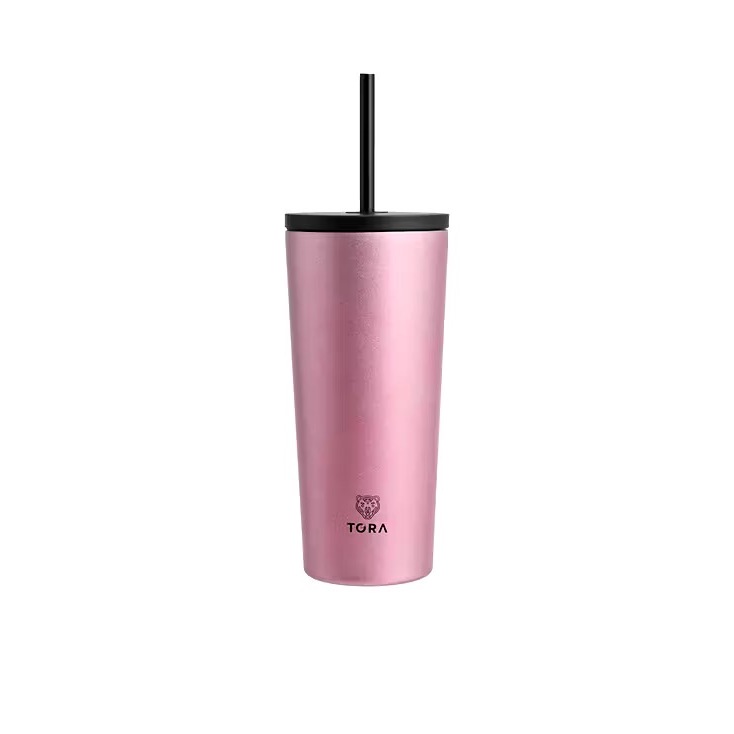 TORA รุ่น RK3008H แก้วน้ำเก็บอุณหภูมิพร้อมหลอด ความจุ 591 มล.