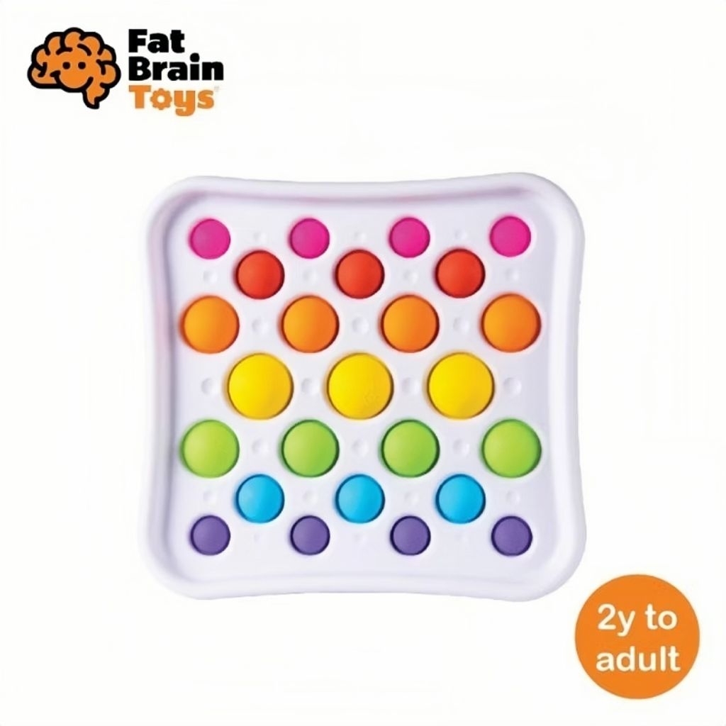[FatBrainToys] Dimpl Pops แนว Sensory Fidget สีสันสดใส - ของเล่นเด็ก 2 ขวบ - ซิลิโคน food-grade