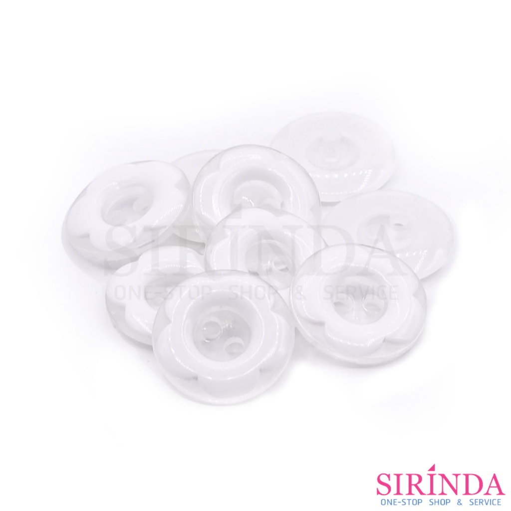 กระดุมเรซิ่นดอกไม้2รู (11.43-15มิล) (0001142)