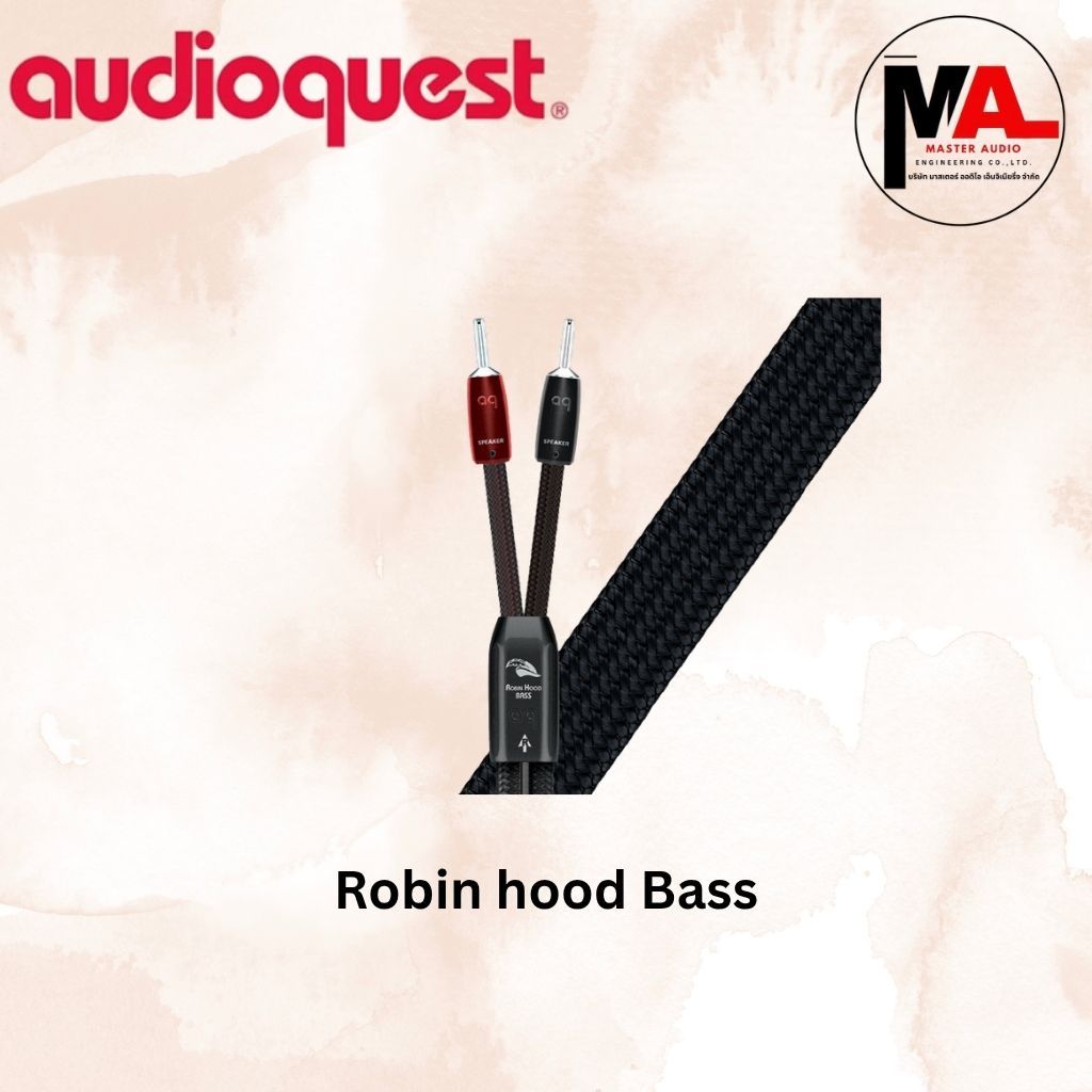 สายสัญญาณ AudioQuest Robin hood Bass