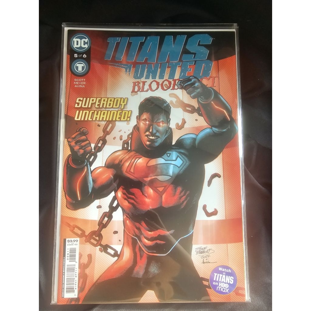 Titans United: Bloodpact #5 (of 6)
💥 Superboy Unchained!